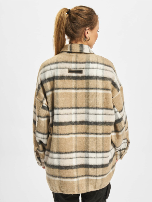 PEGADOR Chemise Vimy Heavy Oversized Flannel olive