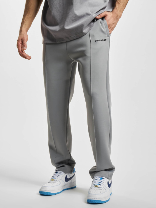 PEGADOR Chinos Logo Wide grå