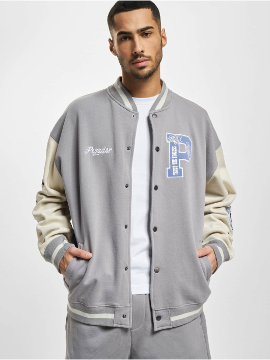 PEGADOR College Jacke Tyne Varsity grau