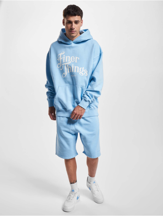 PEGADOR Felpa con cappuccio Kirk Oversized blu