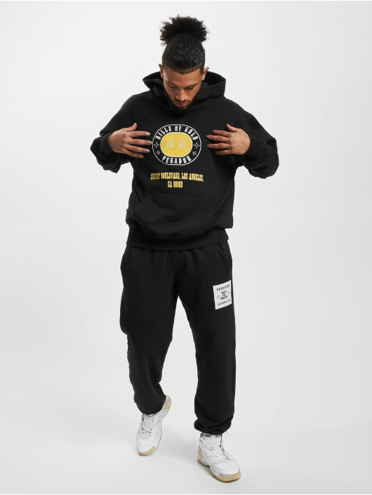 PEGADOR Felpa con cappuccio Algon Oversized nero