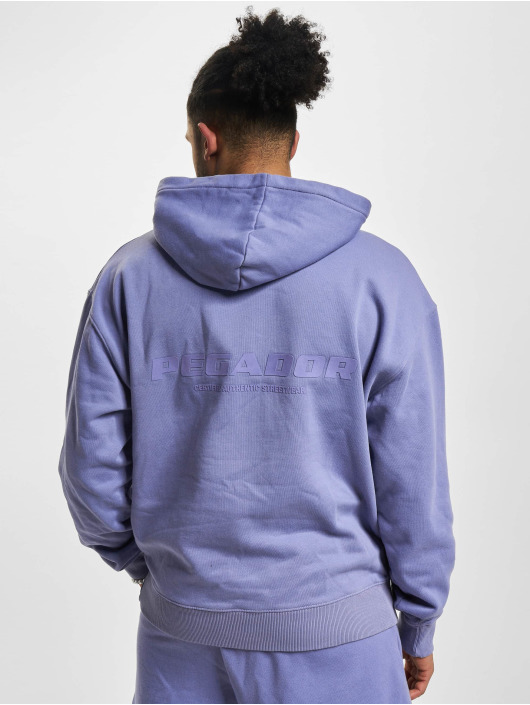 PEGADOR Hoodie Colne Logo Oversized purple
