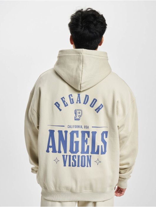 PEGADOR Hoodies con zip Salal Oversized Vintage beige