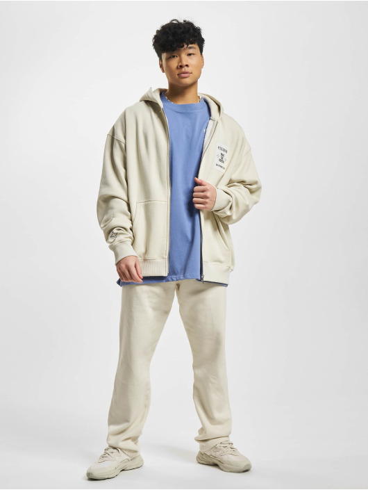 PEGADOR Hoodies con zip Salal Oversized Vintage beige