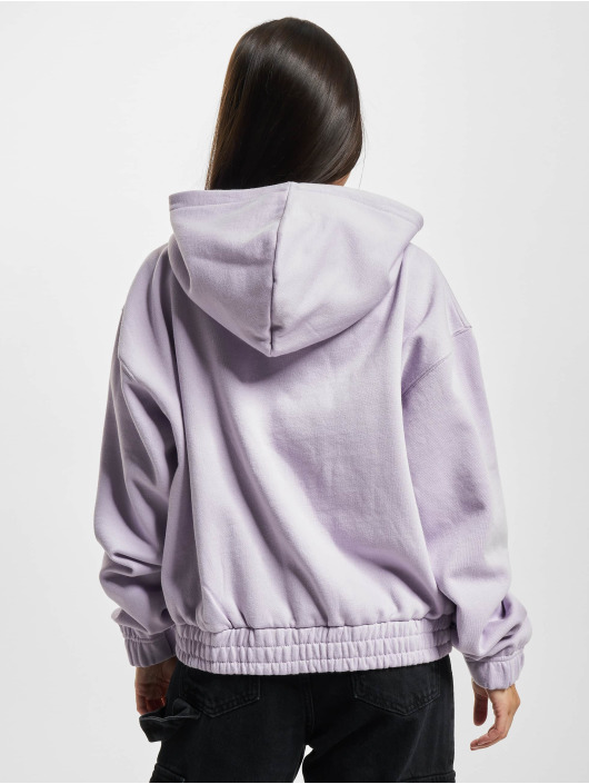 PEGADOR Hoodies con zip Hills Cropped viola