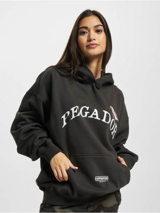 PEGADOR Hoodies Zea Oversized grå