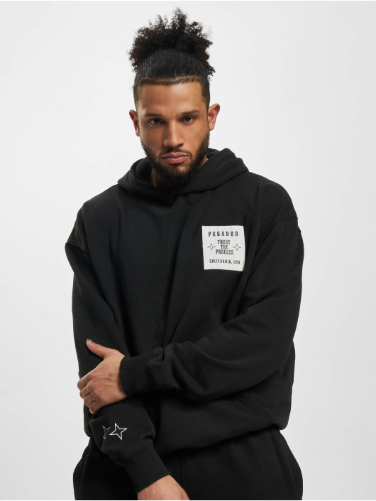 PEGADOR Hoodies Salal Oversized sort