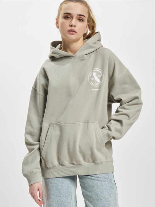 PEGADOR Hoody Jay Oversized grijs