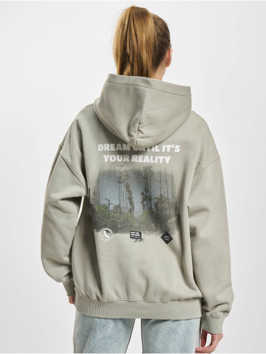 PEGADOR Hoody Jay Oversized grijs