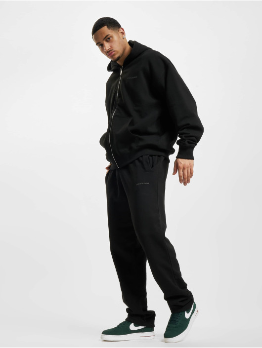 PEGADOR joggingbroek Logo Wide zwart
