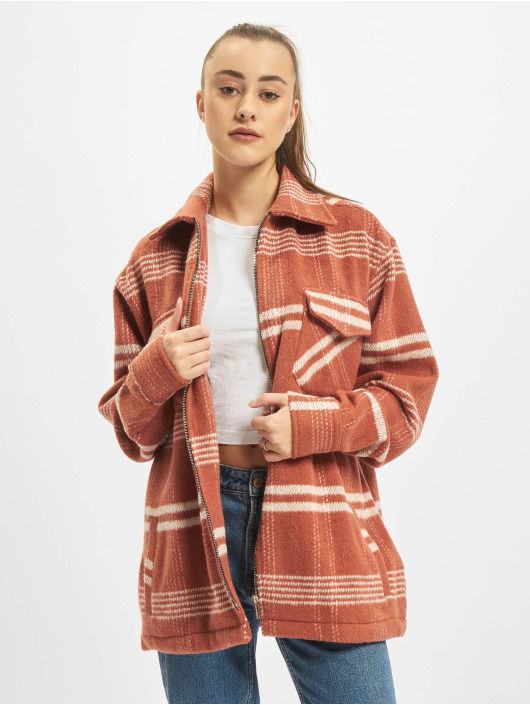 PEGADOR Košele Arvin Zip Flannel èervená