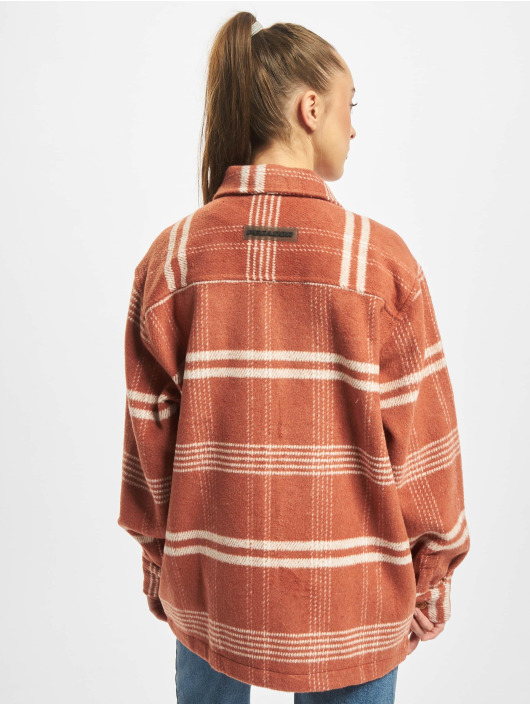 PEGADOR Košele Arvin Zip Flannel èervená
