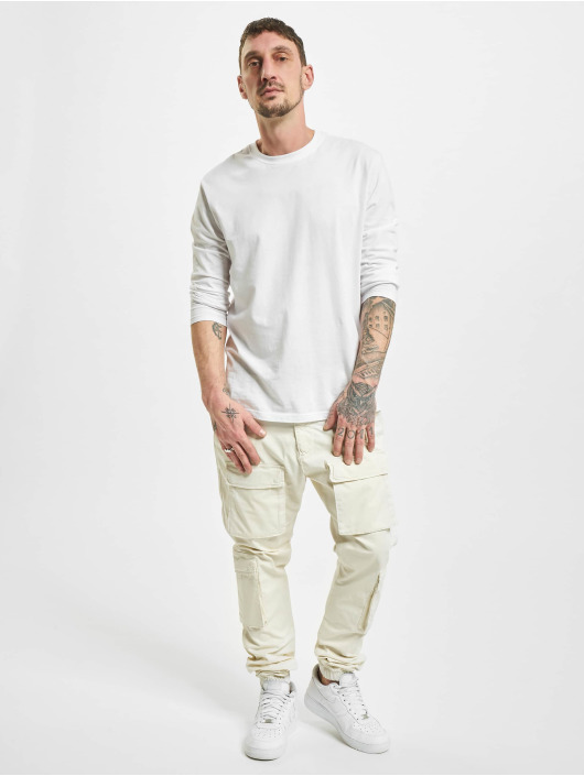 PEGADOR Pantalon cargo Lyon blanc