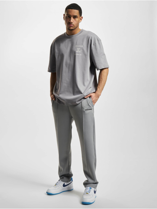PEGADOR Pantalon chino Logo Wide gris