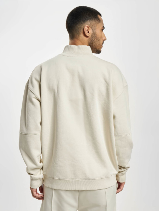 PEGADOR Pullover Logo Oversized Halfzip beige