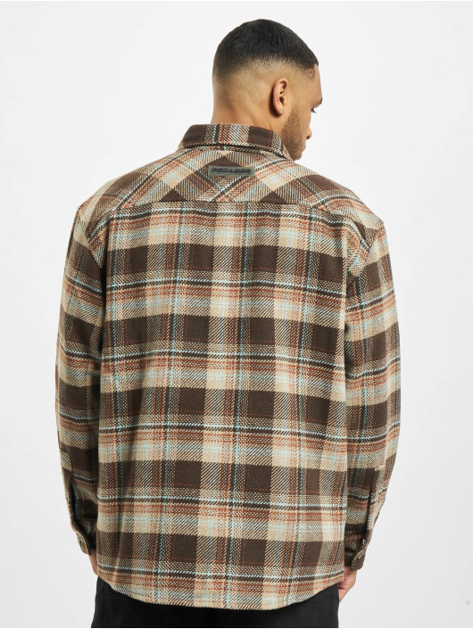 PEGADOR Shirt Delta Heavy Flannel brown