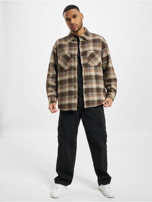 PEGADOR Shirt Delta Heavy Flannel brown