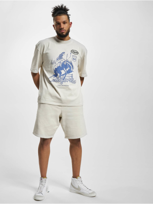 PEGADOR Short Logo Heavy Vintage beige