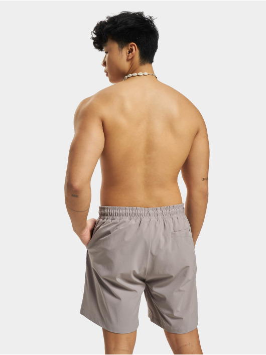 PEGADOR Short de bain Logo Swim gris
