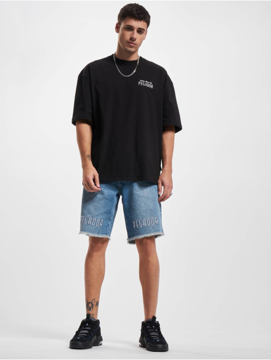PEGADOR Shorts Elder Jeans blå