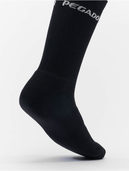 PEGADOR Socken Side Logo schwarz