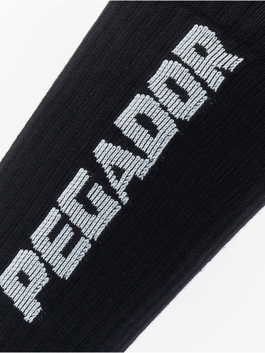 PEGADOR Socks Cross Logo black
