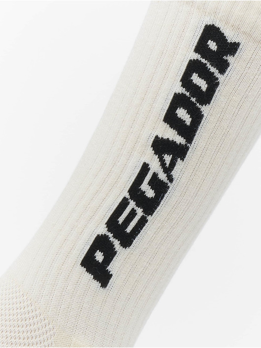 PEGADOR Sokken Cross Logo beige