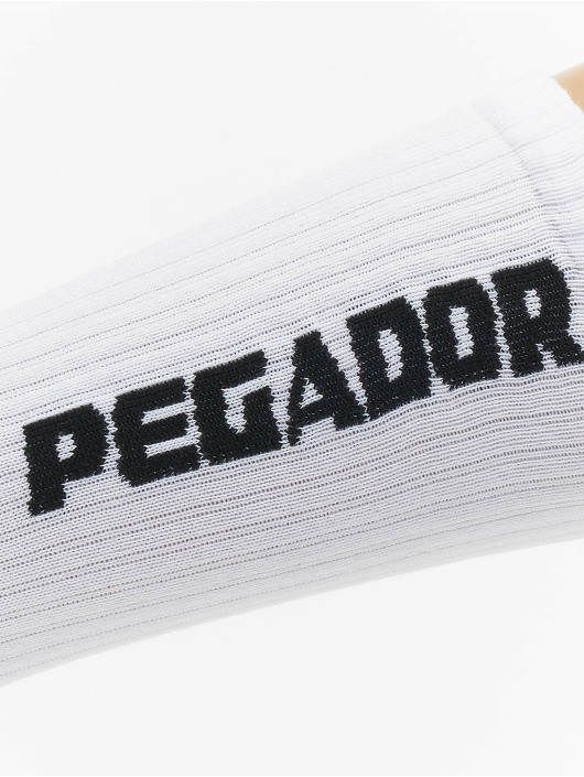 PEGADOR Sukat Cross Logo valkoinen