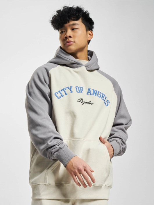 PEGADOR Sweat capuche Keefer Raglan beige