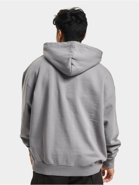 PEGADOR Sweat capuche Logo Oversized gris