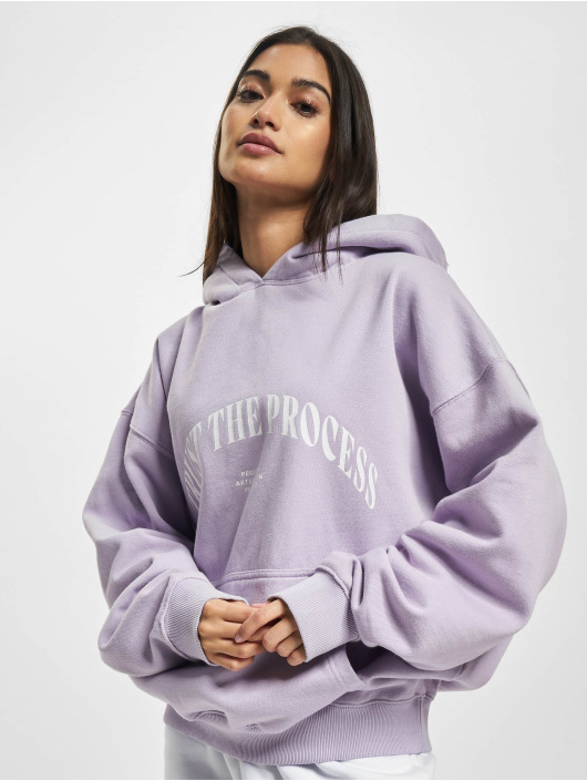 PEGADOR Sweat capuche Topa Oversized pourpre