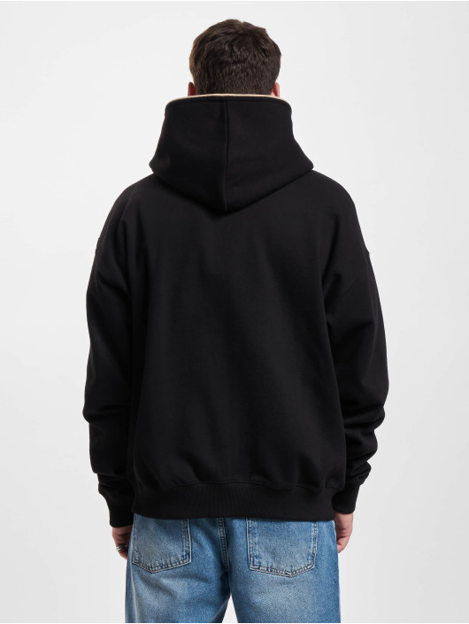 PEGADOR Sweatvest Riggs Oversized zwart
