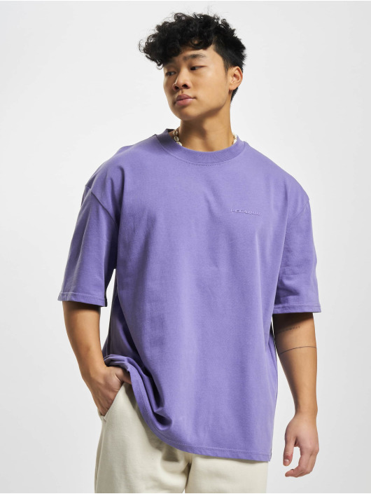 PEGADOR T-paidat Logo Oversized Tee Vintage Washed Magic Violet Gum purpuranpunainen