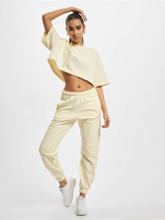 PEGADOR T-Shirt Layla Oversized Cropped beige
