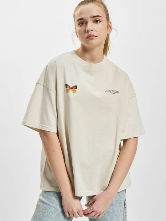 PEGADOR t-shirt Mace Heavy Oversized beige