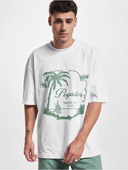 PEGADOR T-Shirt Marlow Oversized blanc