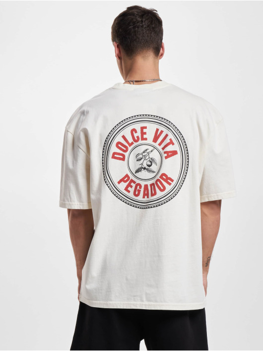 PEGADOR T-Shirt Verity Oversized blanc