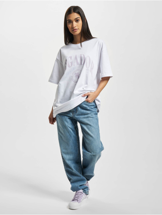 PEGADOR T-Shirt Solan Oversized blanc