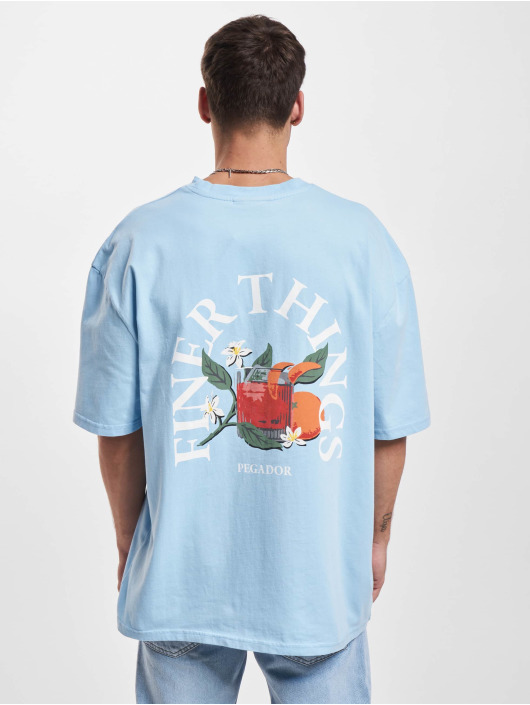 PEGADOR T-Shirt Goldlight Oversized bleu