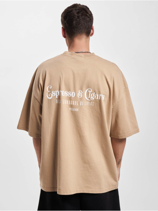 PEGADOR t-shirt Racoon Boxy bruin