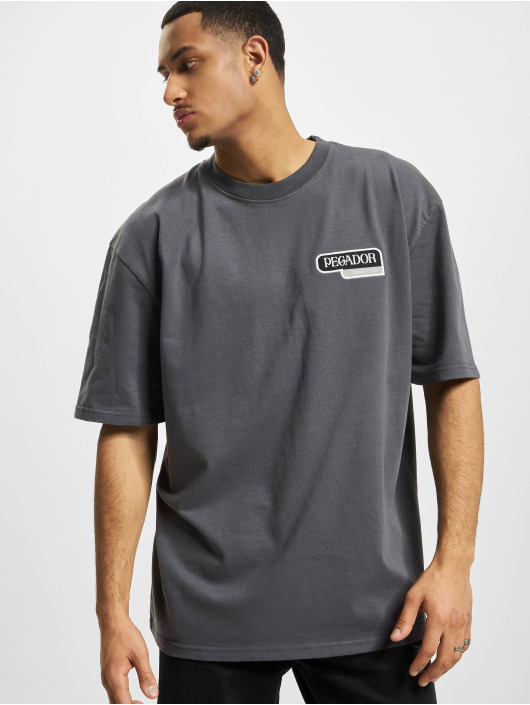 PEGADOR T-Shirt Napier Oversized gris