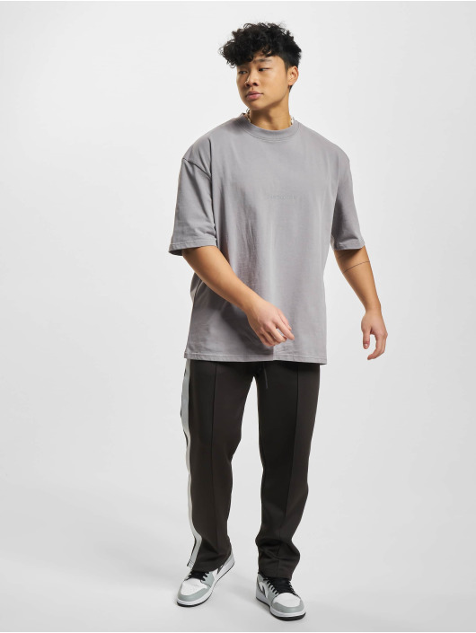 PEGADOR T-Shirt Colne Logo Oversized Vintage gris