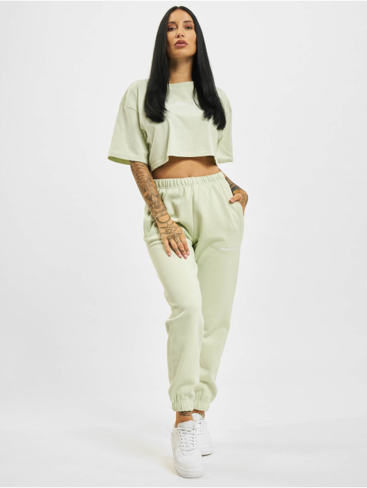 PEGADOR t-shirt Layla Oversized Cropped groen