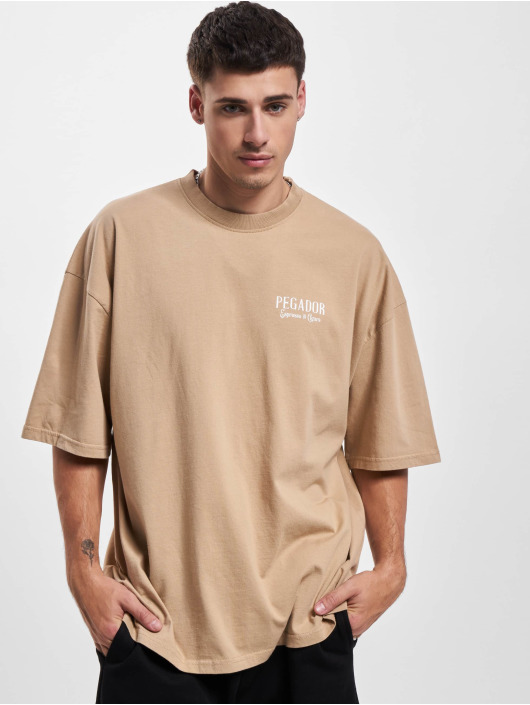 PEGADOR T-shirt Racoon Boxy marrone