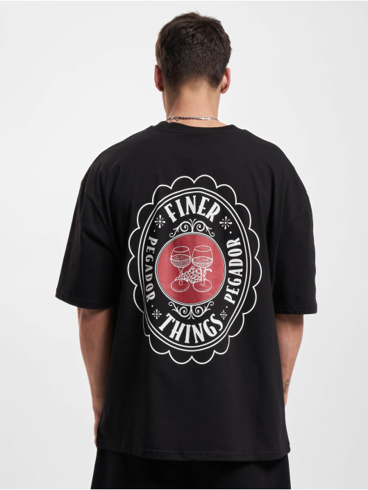 PEGADOR T-shirt Scarsdale Oversized nero