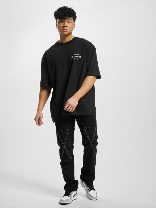 PEGADOR T-shirt Wallace Oversized nero
