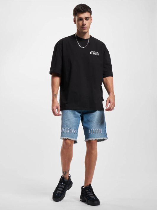 PEGADOR T-Shirt Leander Oversized noir