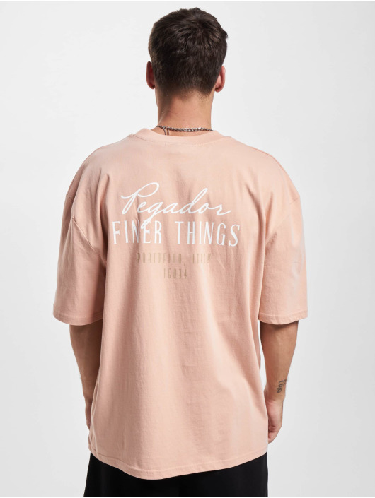 PEGADOR T-Shirt Heddon Oversized rose