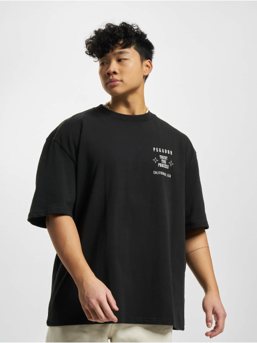 PEGADOR T-shirt Salal Oversized svart