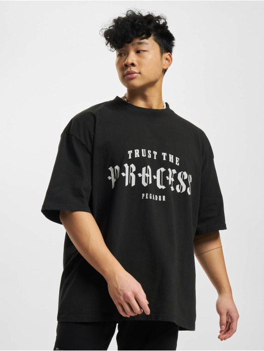 PEGADOR T-shirt Cordova Oversized svart